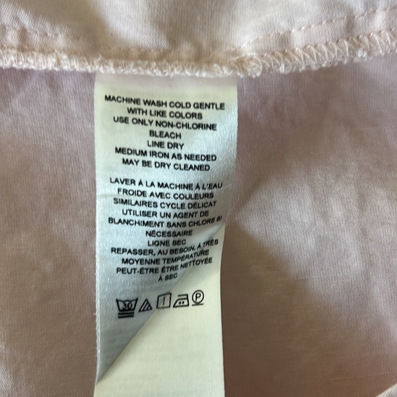 Anthropologie Pink Strapless Dress Cocktail size M front slit lots of stretch! - Picture 5 of 5